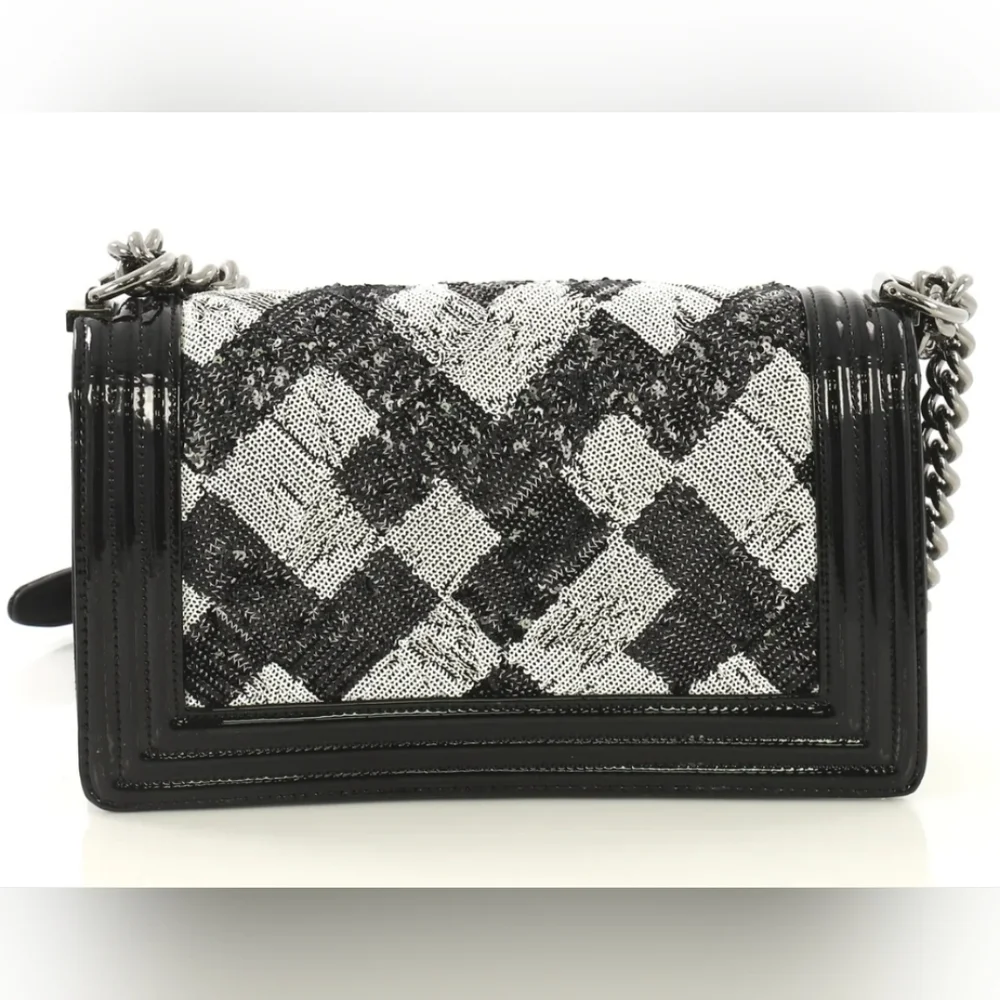 Chanel Sequin Boy Small Flap Crossbody/Shoulder Bag - Picture 3 of 7